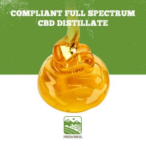 cbd distillate compliant- ull spectrum cbd distillate